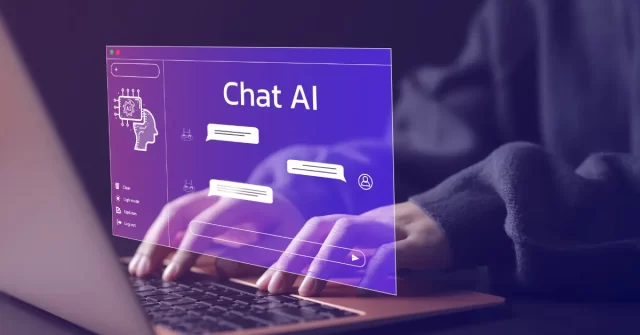 human chatting with AI, ChatGPT, Gemini, Claude